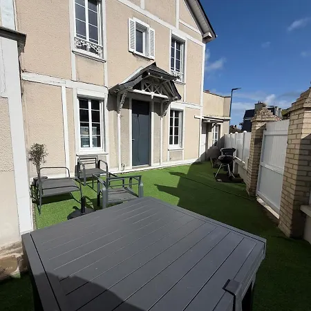 Дом отдыха Ideal Famille - Maison A 200 M De La Avec Jardinet - Linge Inclus Льон-сюр-Мер